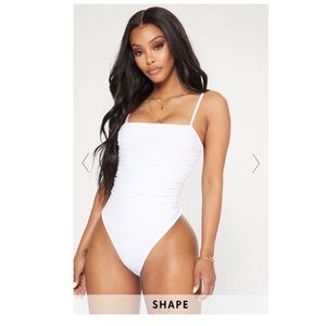 NWT - Shape Ruched Bodysuit
